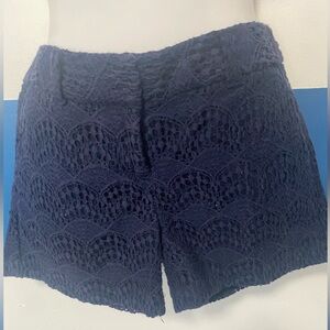 Loft SZ 00 knit lace women’s dress shorts